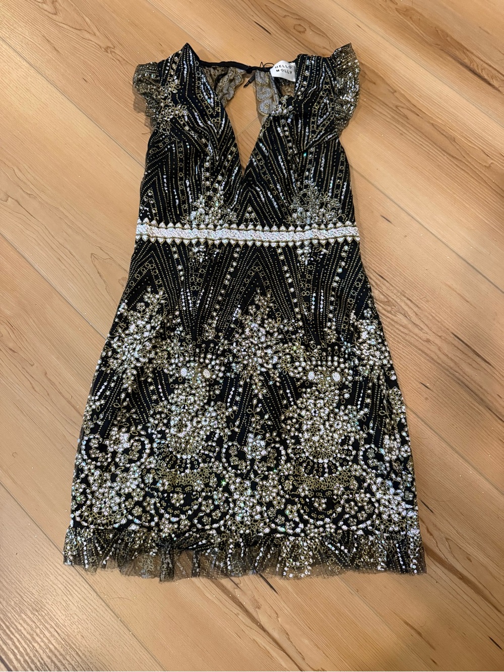 Hello Molly match me dress in black size M - Picture 3 of 8